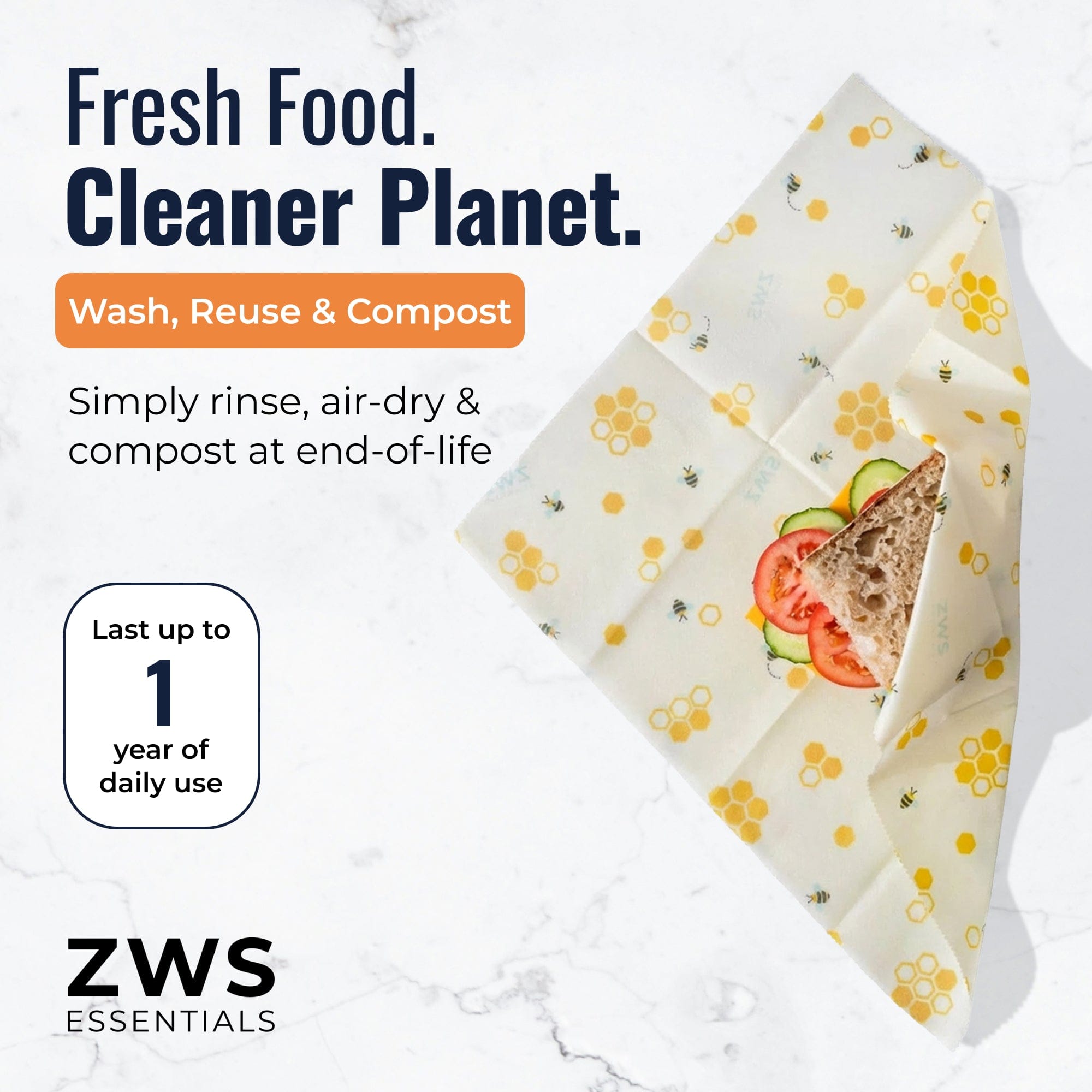 Beeswax Wraps – Plastic-Free Food Storage